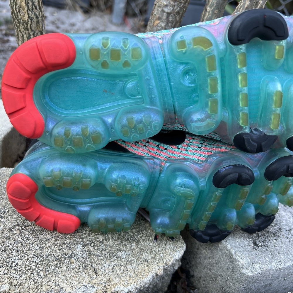 Nike Air Vapormax Flyknit 3 NBY South Beach Womens Shoes AJ6910-500 Size 7.5 - Picture 8 of 9